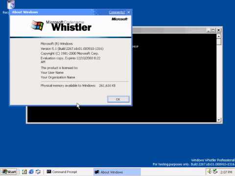 windows whistler download